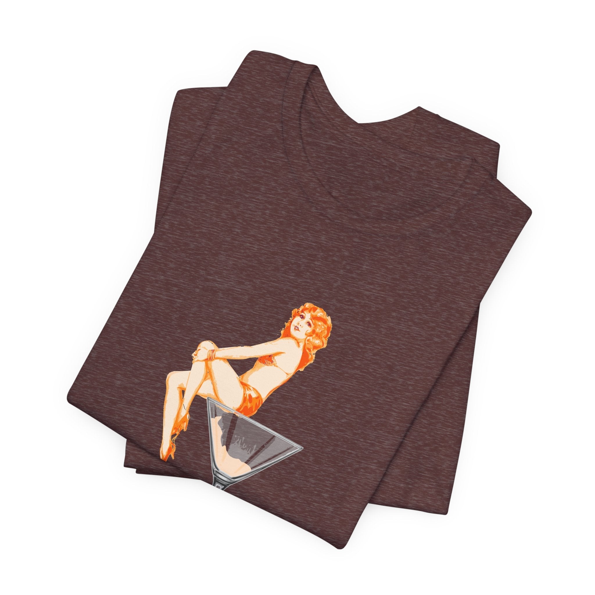POP Culture Classics Martini Girl Unisex Jersey Short Sleeve T-Shirt - POPvault