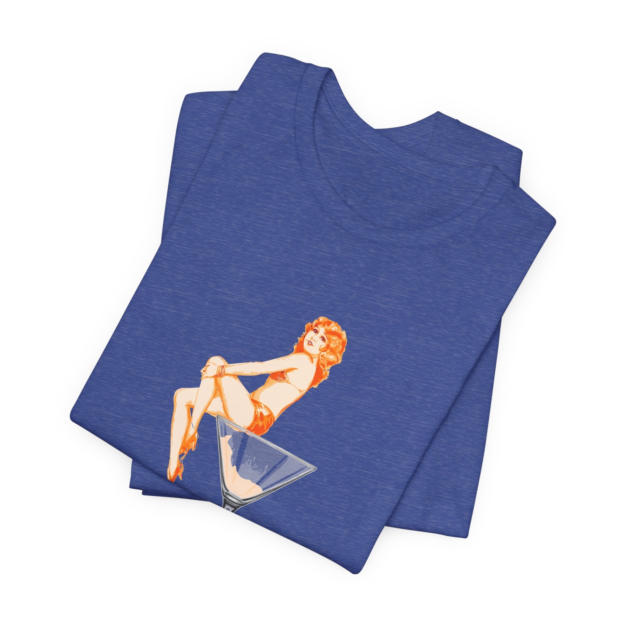 POP Culture Classics Martini Girl Unisex Jersey Short Sleeve T-Shirt - POPvault
