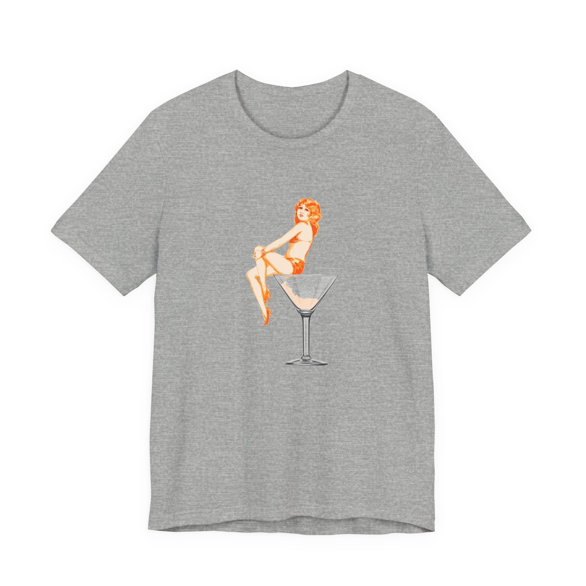 POP Culture Classics Martini Girl Unisex Jersey Short Sleeve T-Shirt - POPvault