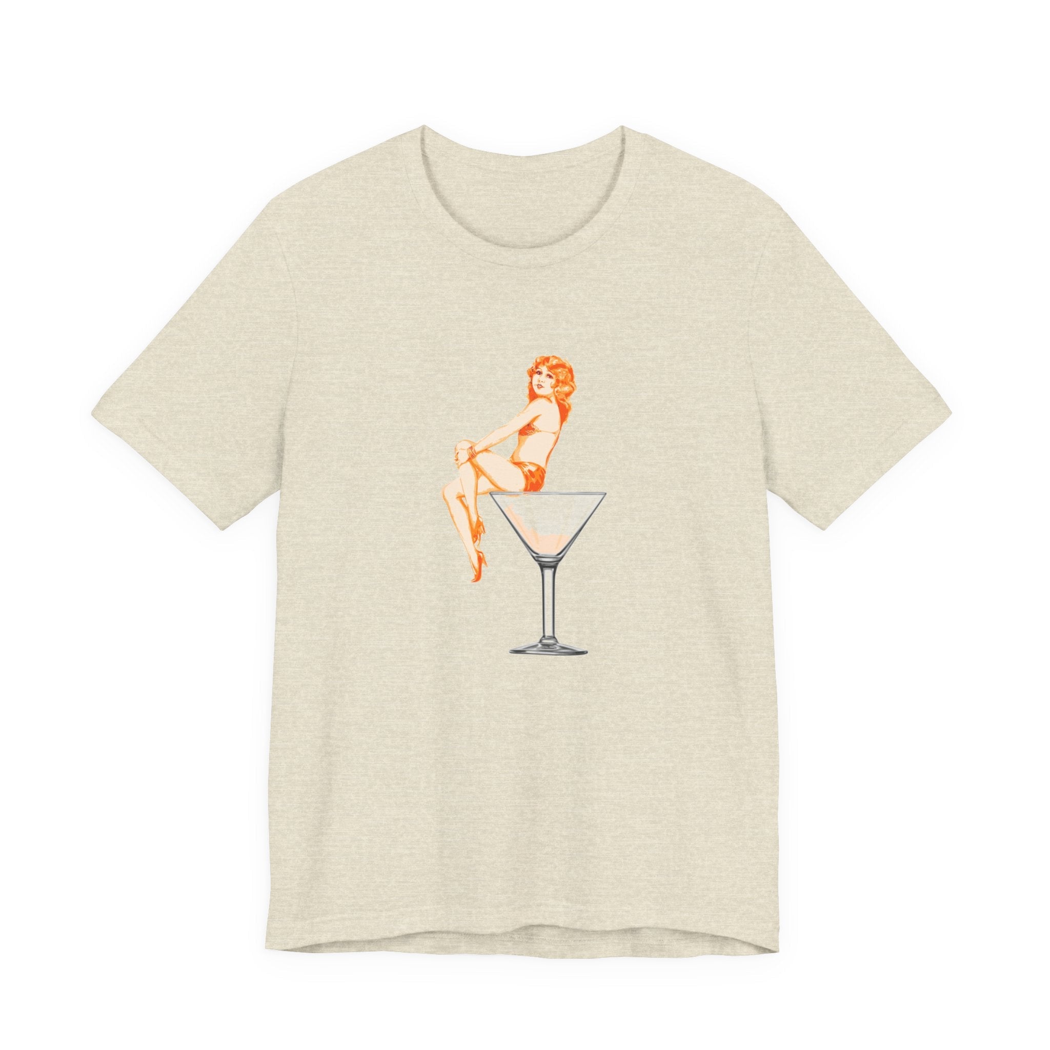 POP Culture Classics Martini Girl Unisex Jersey Short Sleeve T-Shirt - POPvault