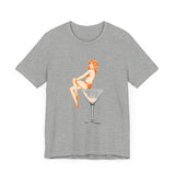 POP Culture Classics Martini Girl Unisex Jersey Short Sleeve T-Shirt - POPvault
