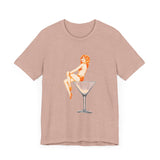 POP Culture Classics Martini Girl Unisex Jersey Short Sleeve T-Shirt - POPvault