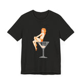 POP Culture Classics Martini Girl Unisex Jersey Short Sleeve T-Shirt - POPvault