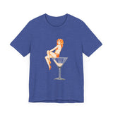 POP Culture Classics Martini Girl Unisex Jersey Short Sleeve T-Shirt - POPvault