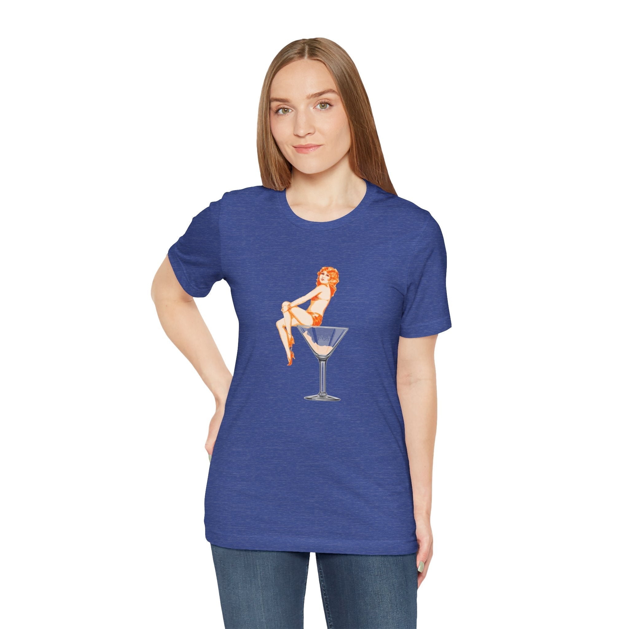 POP Culture Classics Martini Girl Unisex Jersey Short Sleeve T-Shirt - POPvault