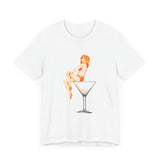 POP Culture Classics Martini Girl Unisex Jersey Short Sleeve T-Shirt - POPvault