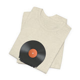 POP Culture Classics Melting Record Unisex Jersey Short Sleeve T-Shirt - POPvault