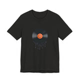 POP Culture Classics Melting Record Unisex Jersey Short Sleeve T-Shirt - POPvault