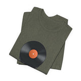 POP Culture Classics Melting Record Unisex Jersey Short Sleeve T-Shirt - POPvault