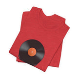 POP Culture Classics Melting Record Unisex Jersey Short Sleeve T-Shirt - POPvault