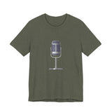 POP Culture Classics Microphone Unisex Jersey Short Sleeve T-Shirt - POPvault
