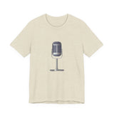 POP Culture Classics Microphone Unisex Jersey Short Sleeve T-Shirt - POPvault