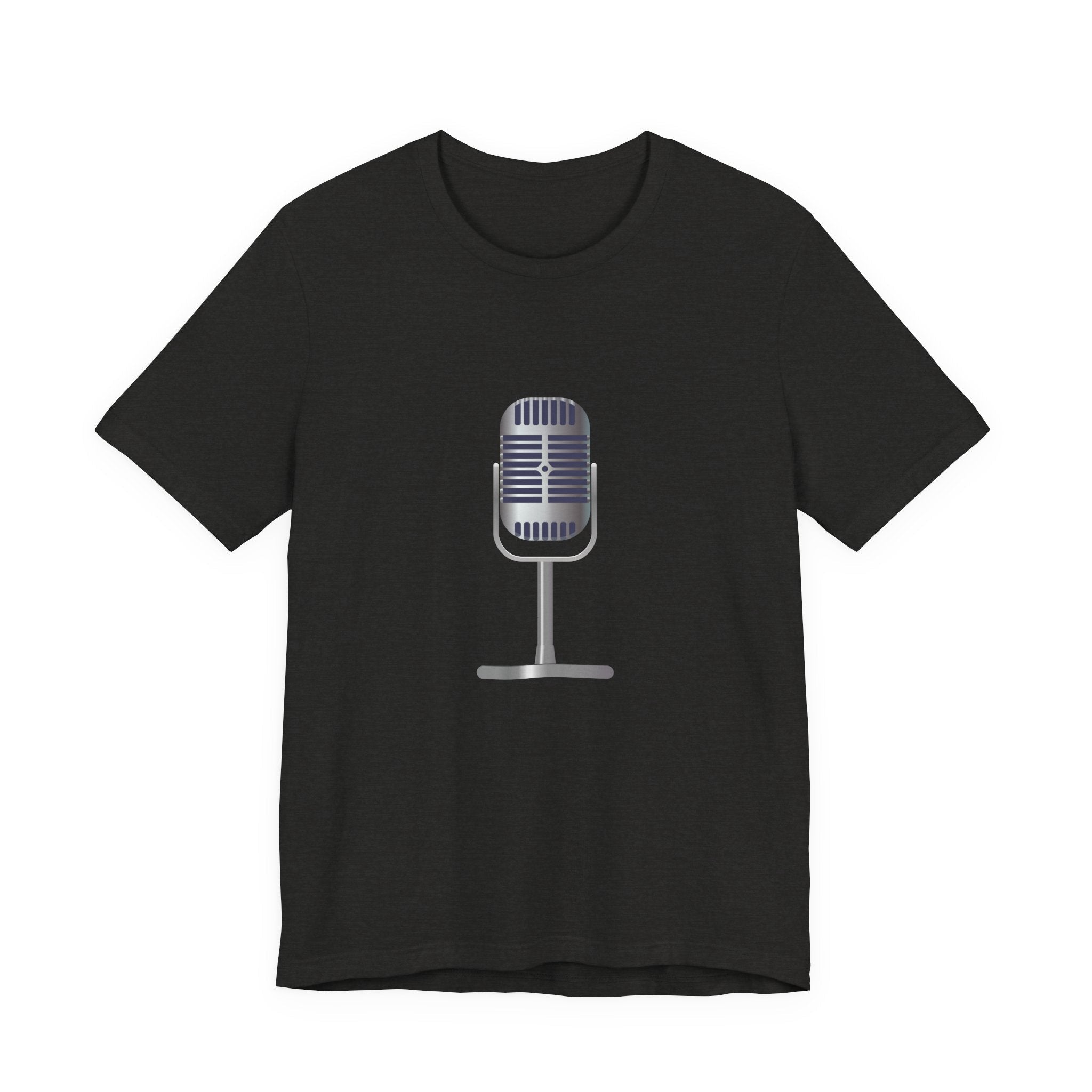 POP Culture Classics Microphone Unisex Jersey Short Sleeve T-Shirt - POPvault