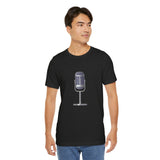 POP Culture Classics Microphone Unisex Jersey Short Sleeve T-Shirt - POPvault