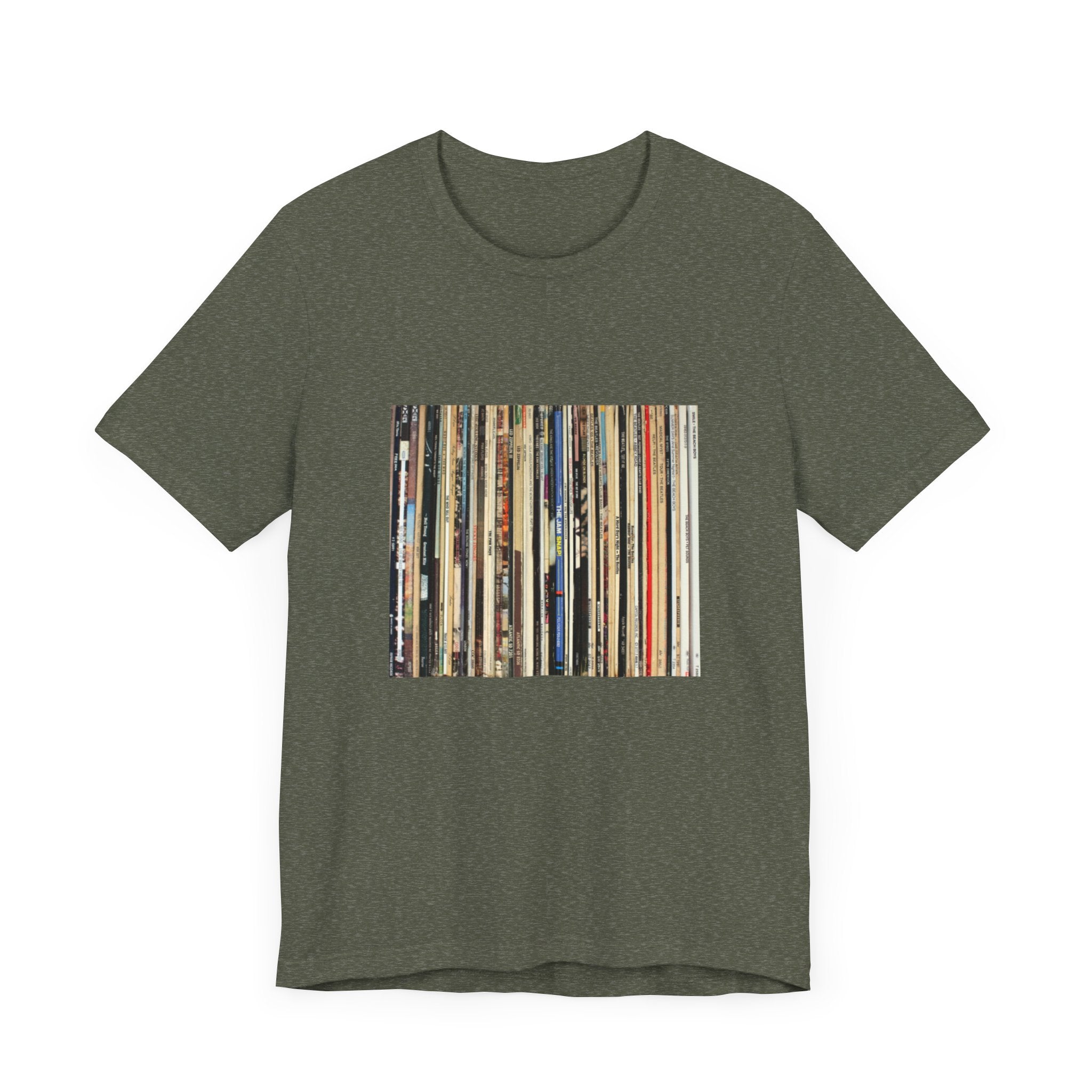 POP Culture Classics My Record Collection Unisex Jersey Short Sleeve T-Shirt - POPvault