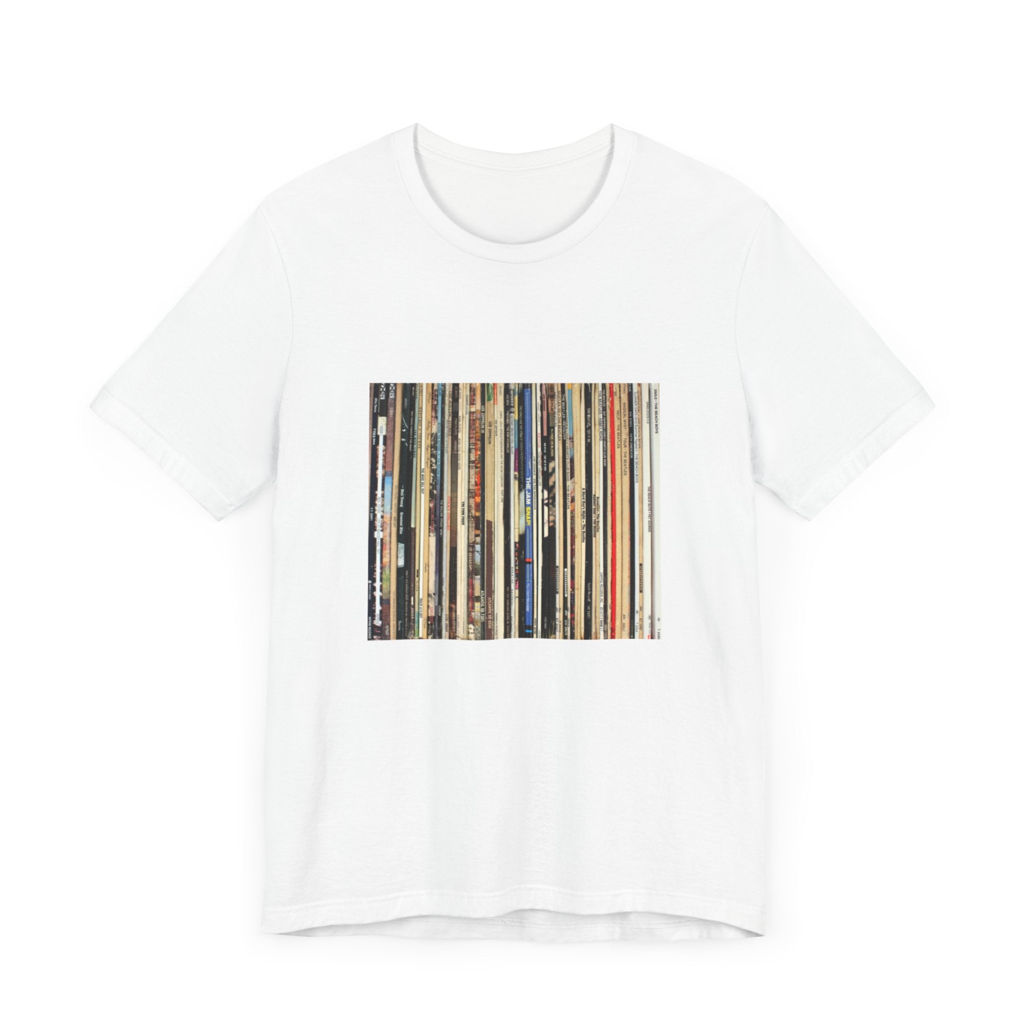 POP Culture Classics My Record Collection Unisex Jersey Short Sleeve T-Shirt - POPvault