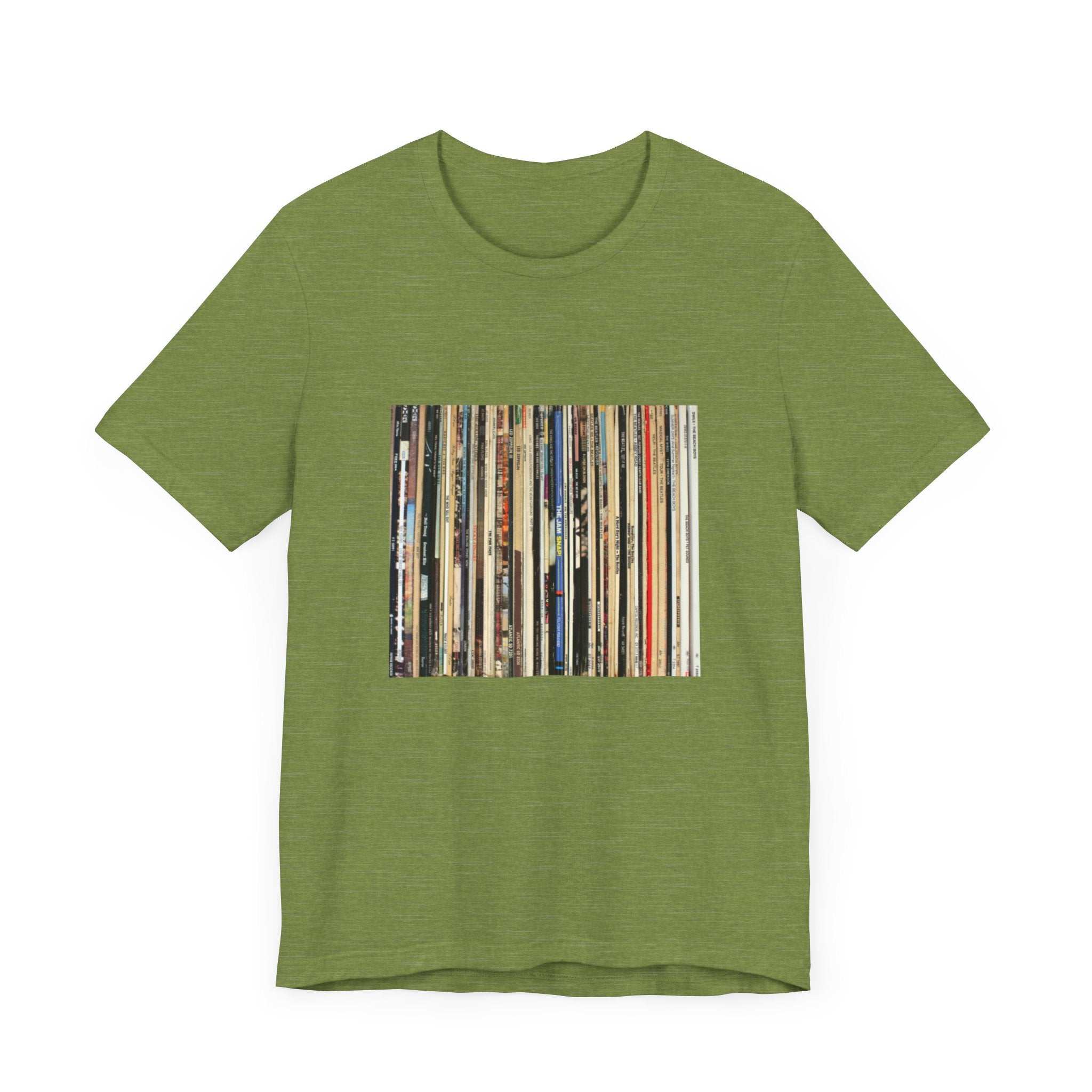 POP Culture Classics My Record Collection Unisex Jersey Short Sleeve T-Shirt - POPvault