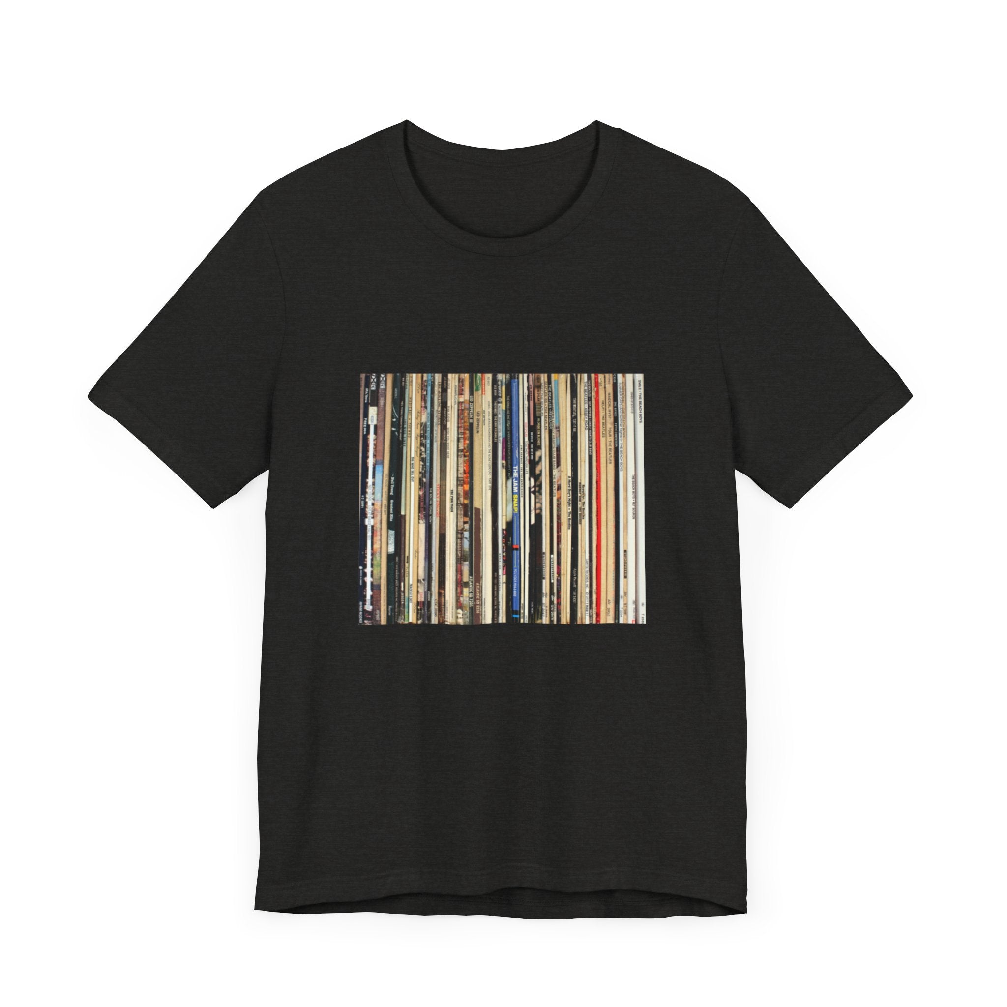 POP Culture Classics My Record Collection Unisex Jersey Short Sleeve T-Shirt - POPvault