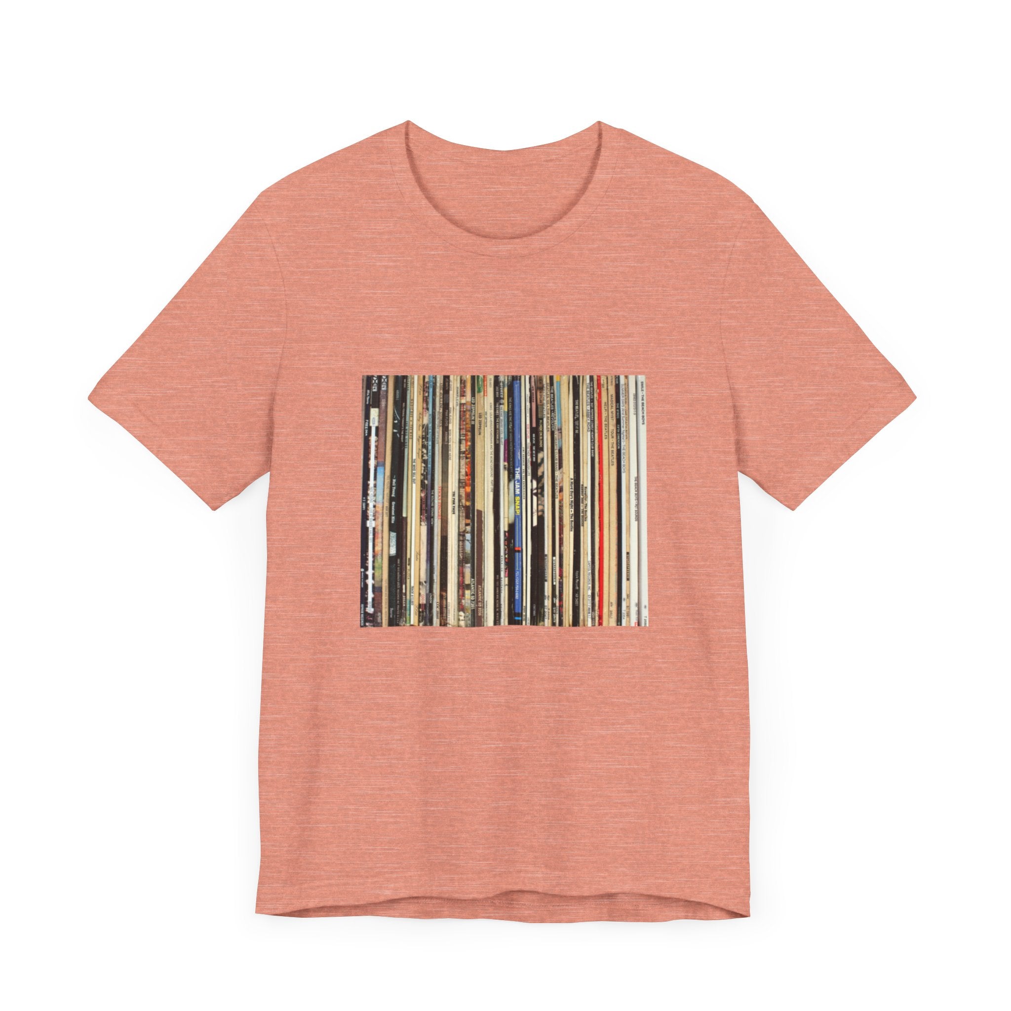 POP Culture Classics My Record Collection Unisex Jersey Short Sleeve T-Shirt - POPvault