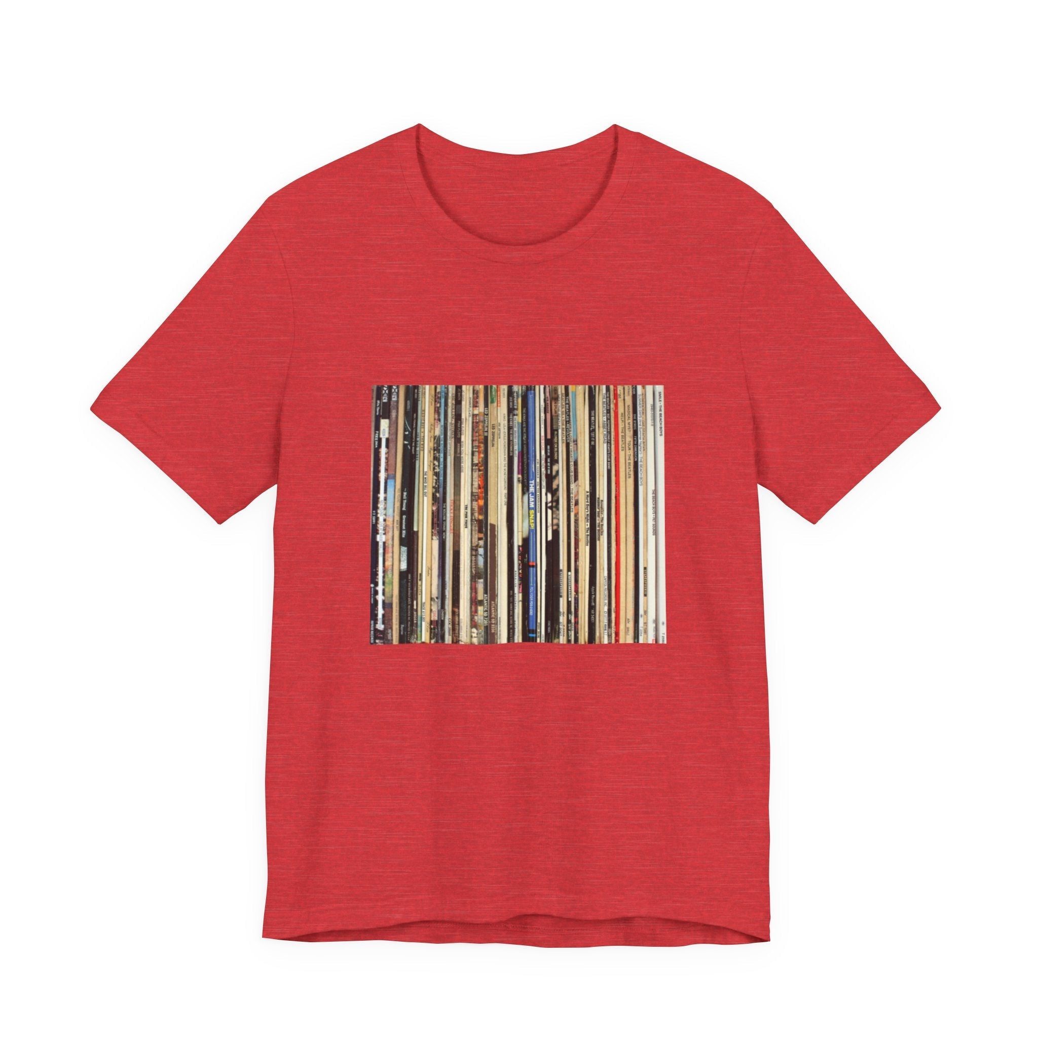POP Culture Classics My Record Collection Unisex Jersey Short Sleeve T-Shirt - POPvault