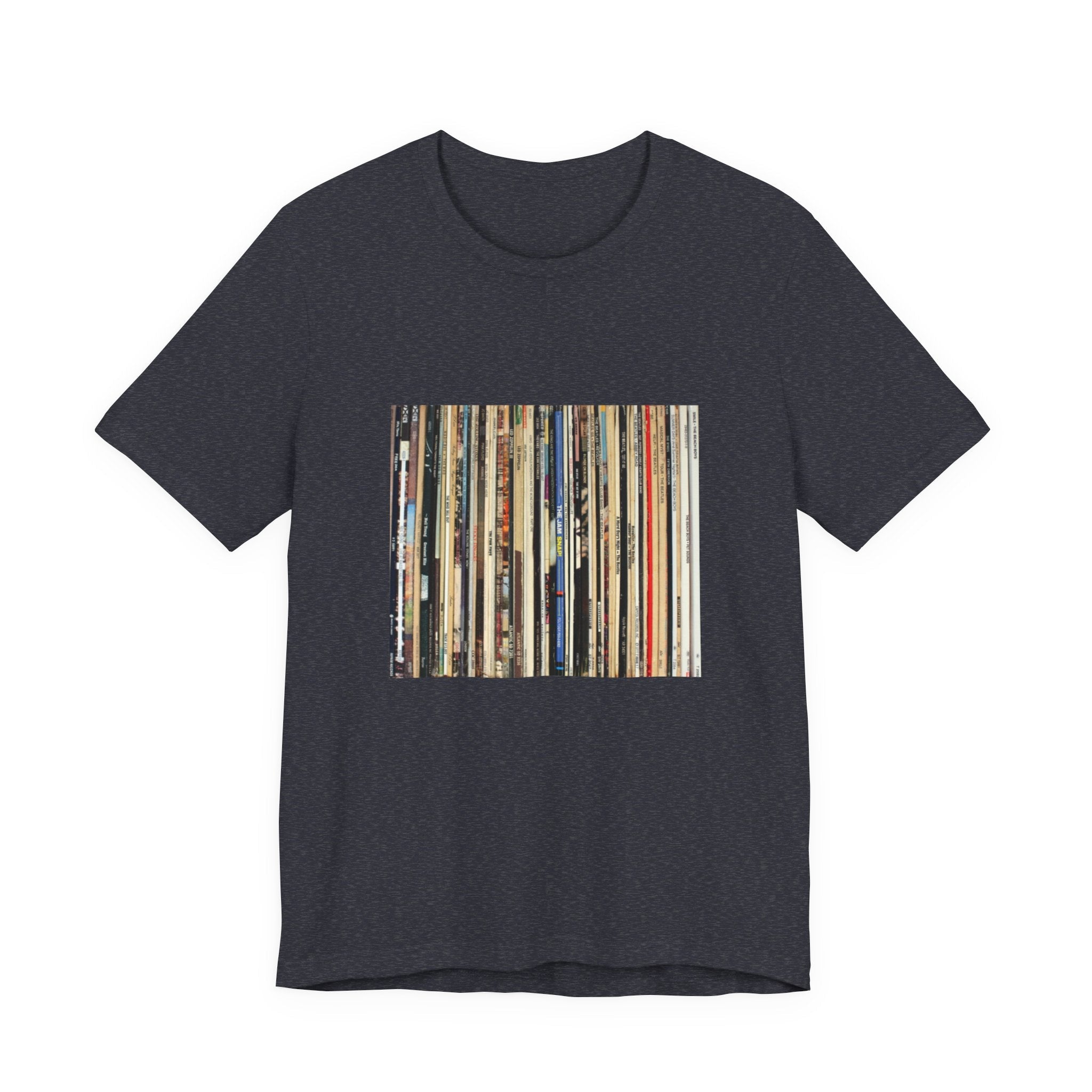 POP Culture Classics My Record Collection Unisex Jersey Short Sleeve T-Shirt - POPvault