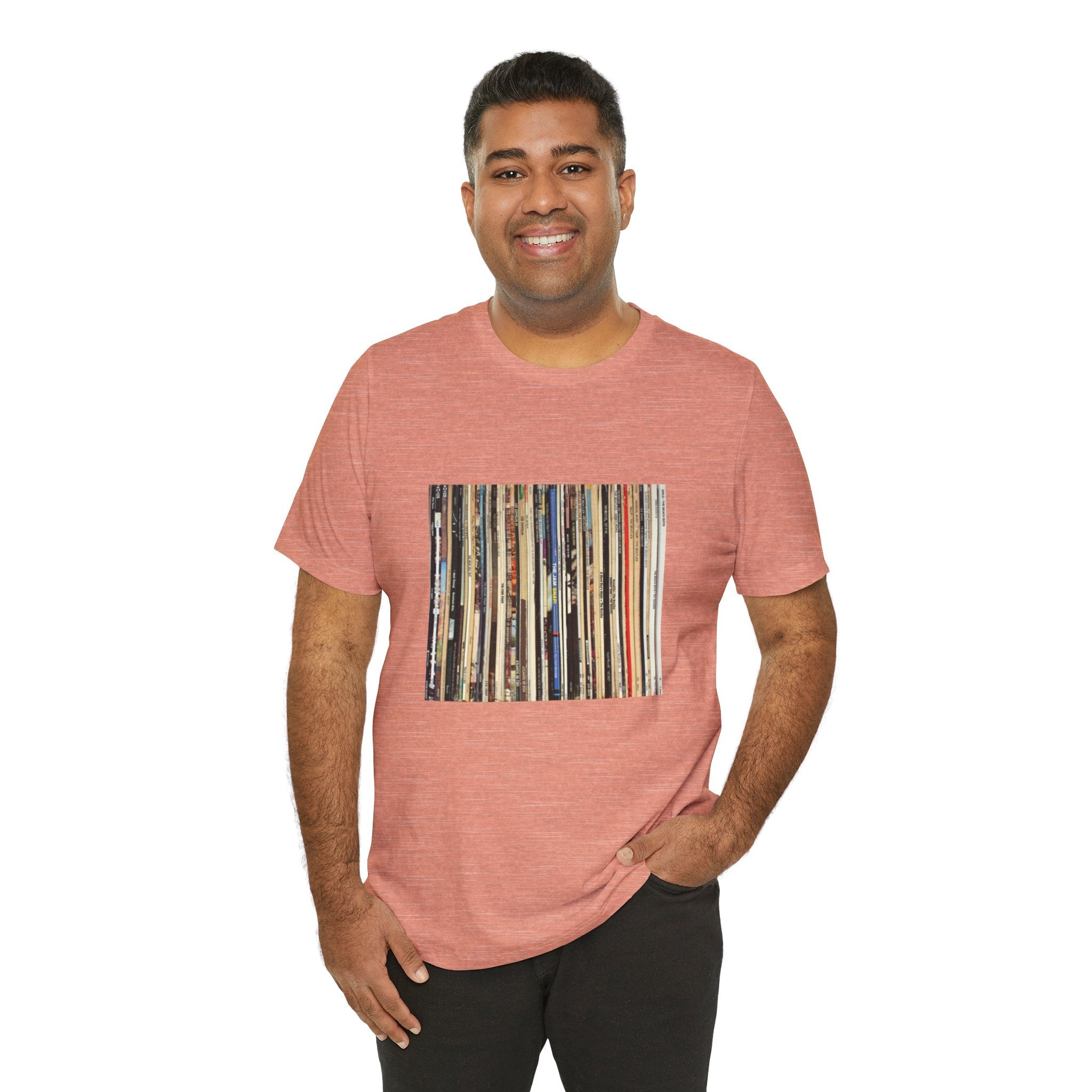 POP Culture Classics My Record Collection Unisex Jersey Short Sleeve T-Shirt - POPvault
