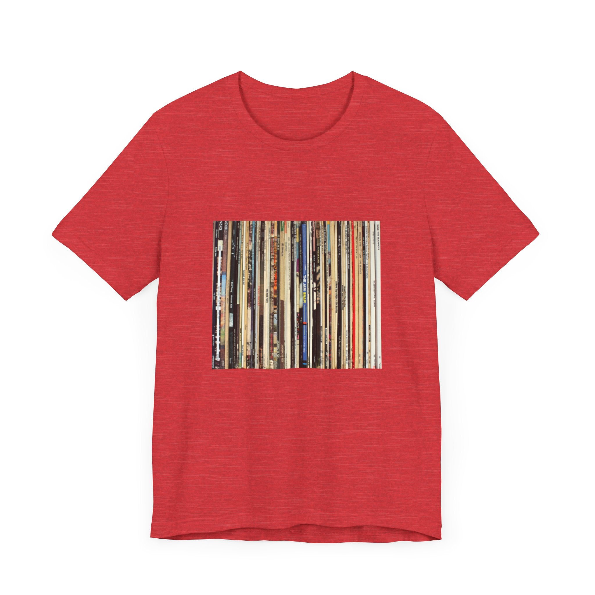 POP Culture Classics My Record Collection Unisex Jersey Short Sleeve T-Shirt - POPvault