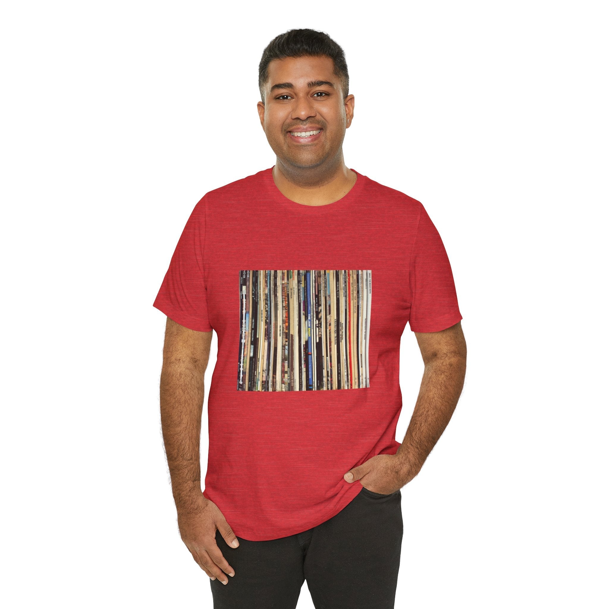 POP Culture Classics My Record Collection Unisex Jersey Short Sleeve T-Shirt - POPvault