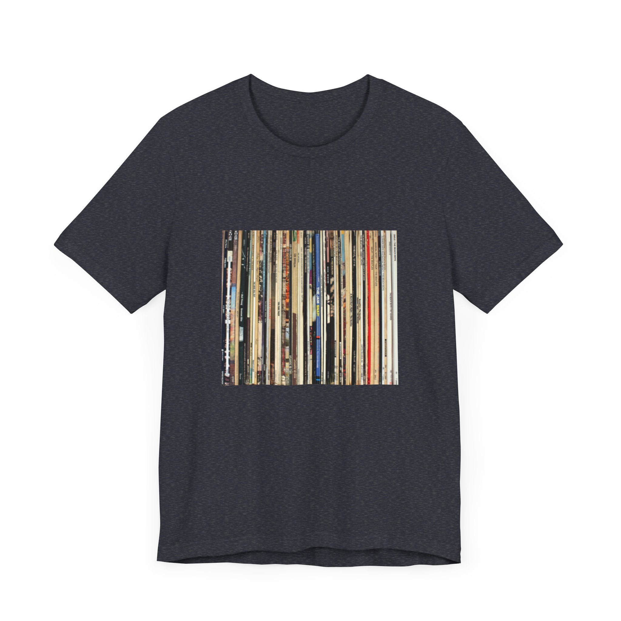 POP Culture Classics My Record Collection Unisex Jersey Short Sleeve T-Shirt - POPvault
