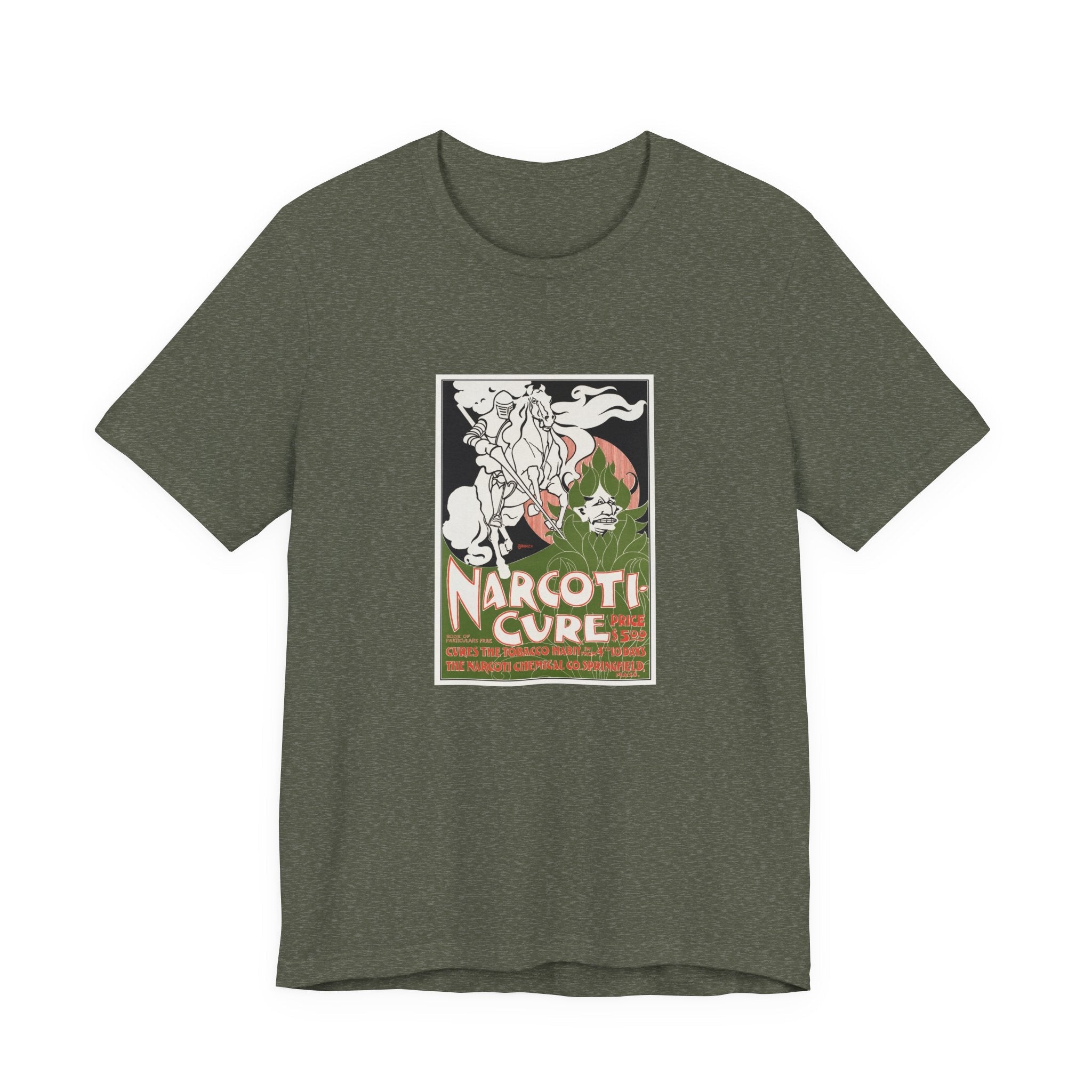 POP Culture Classics Narcoticure Unisex Jersey Short Sleeve T-Shirt - POPvault