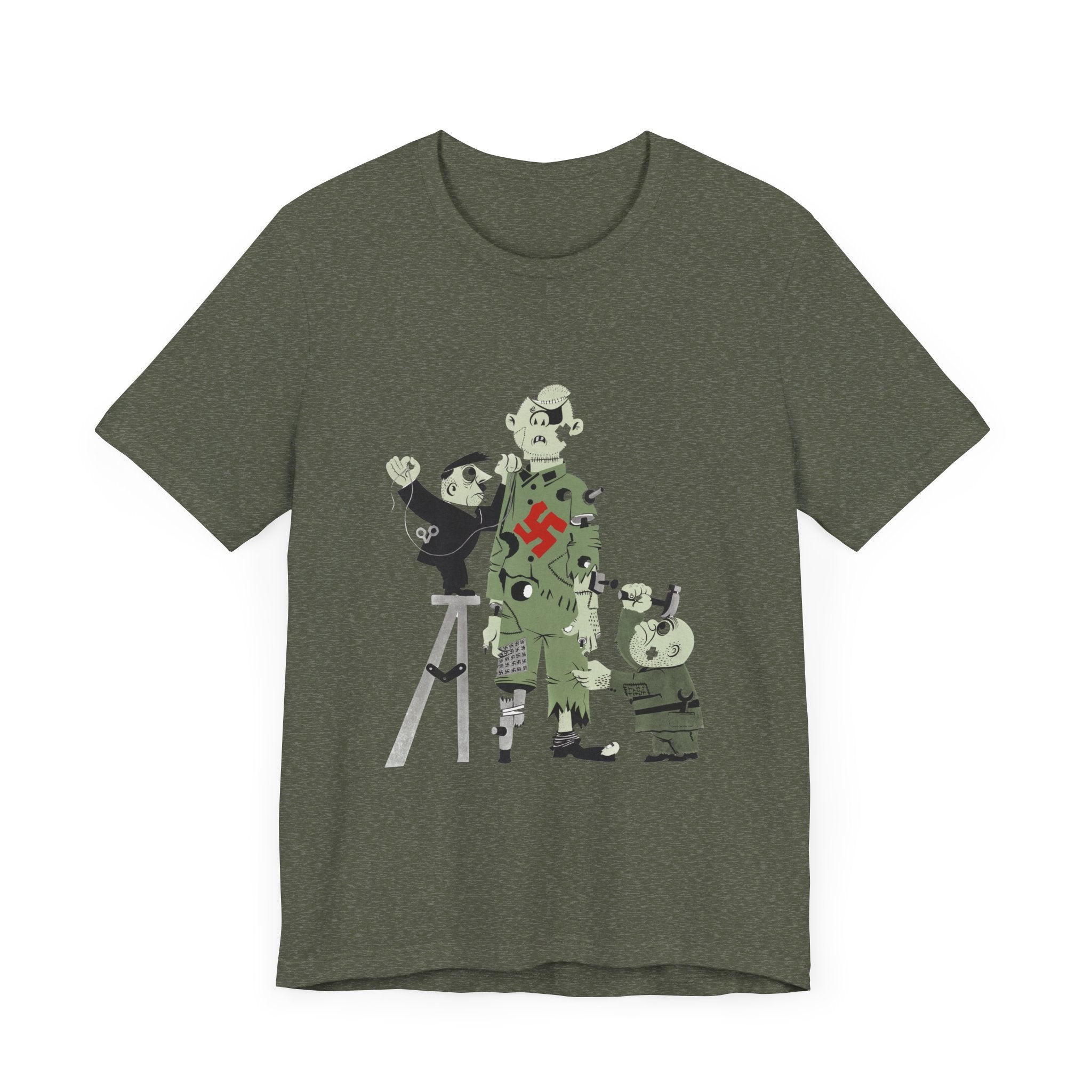 POP Culture Classics Nazi Zombie Unisex Jersey Short Sleeve T-Shirt - POPvault