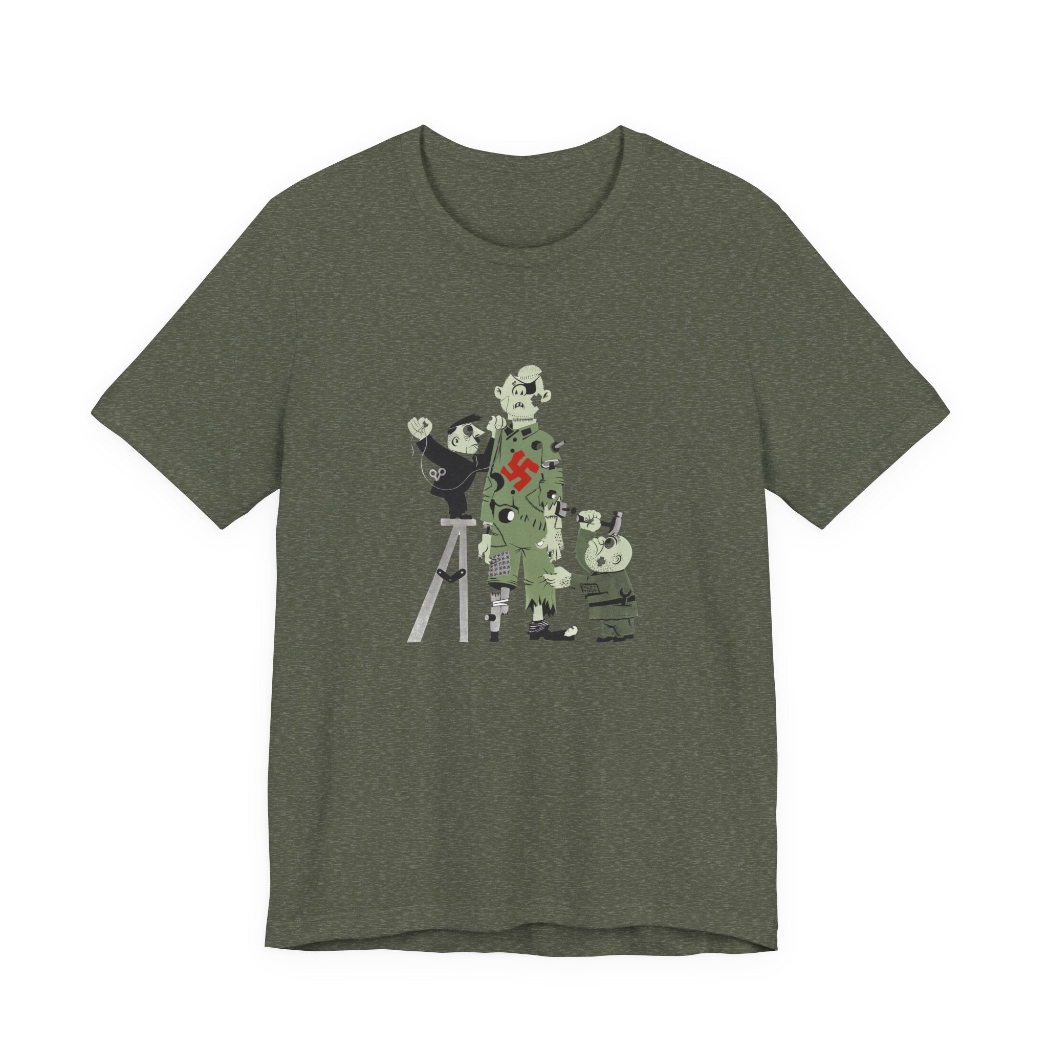 POP Culture Classics Nazi Zombie Unisex Jersey Short Sleeve T-Shirt - POPvault