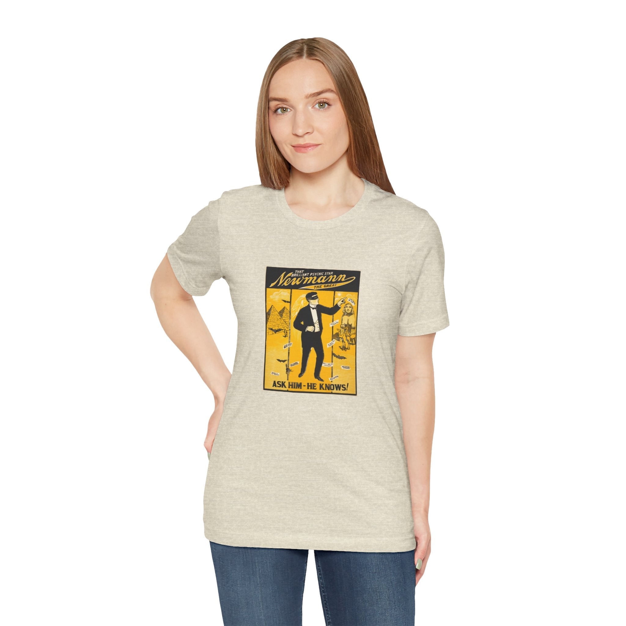 POP Culture Classics Newmann The Great Unisex Jersey Short Sleeve T-Shirt - POPvault