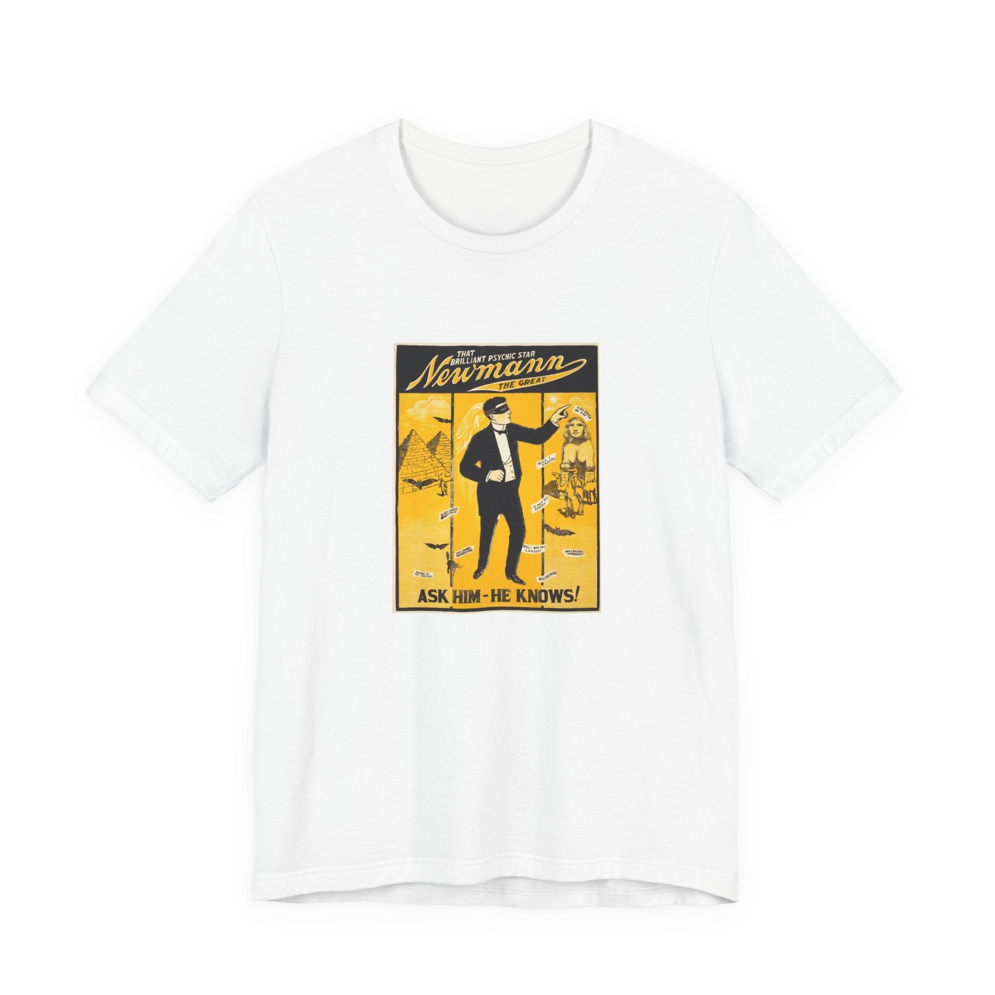 POP Culture Classics Newmann The Great Unisex Jersey Short Sleeve T-Shirt - POPvault