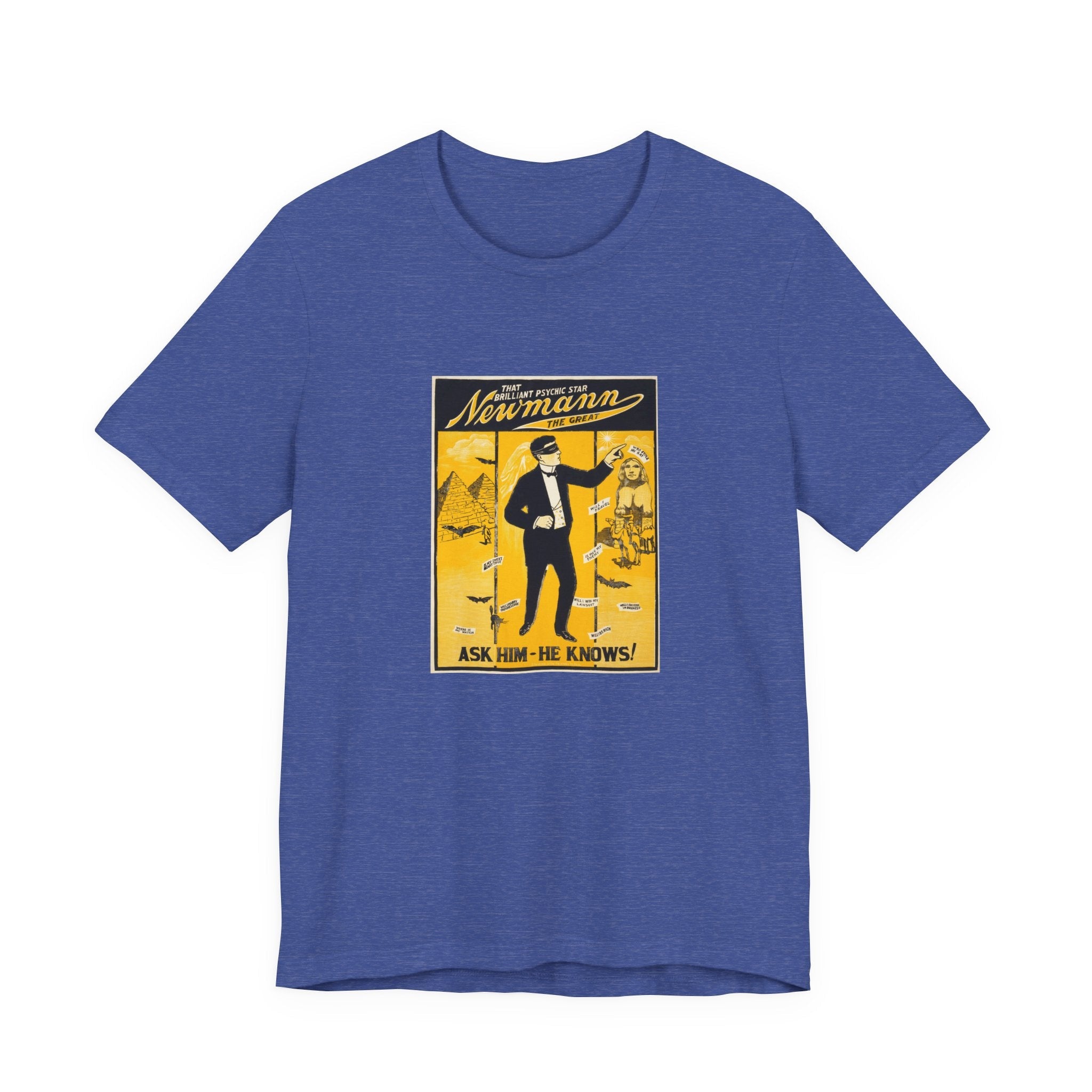 POP Culture Classics Newmann The Great Unisex Jersey Short Sleeve T-Shirt - POPvault