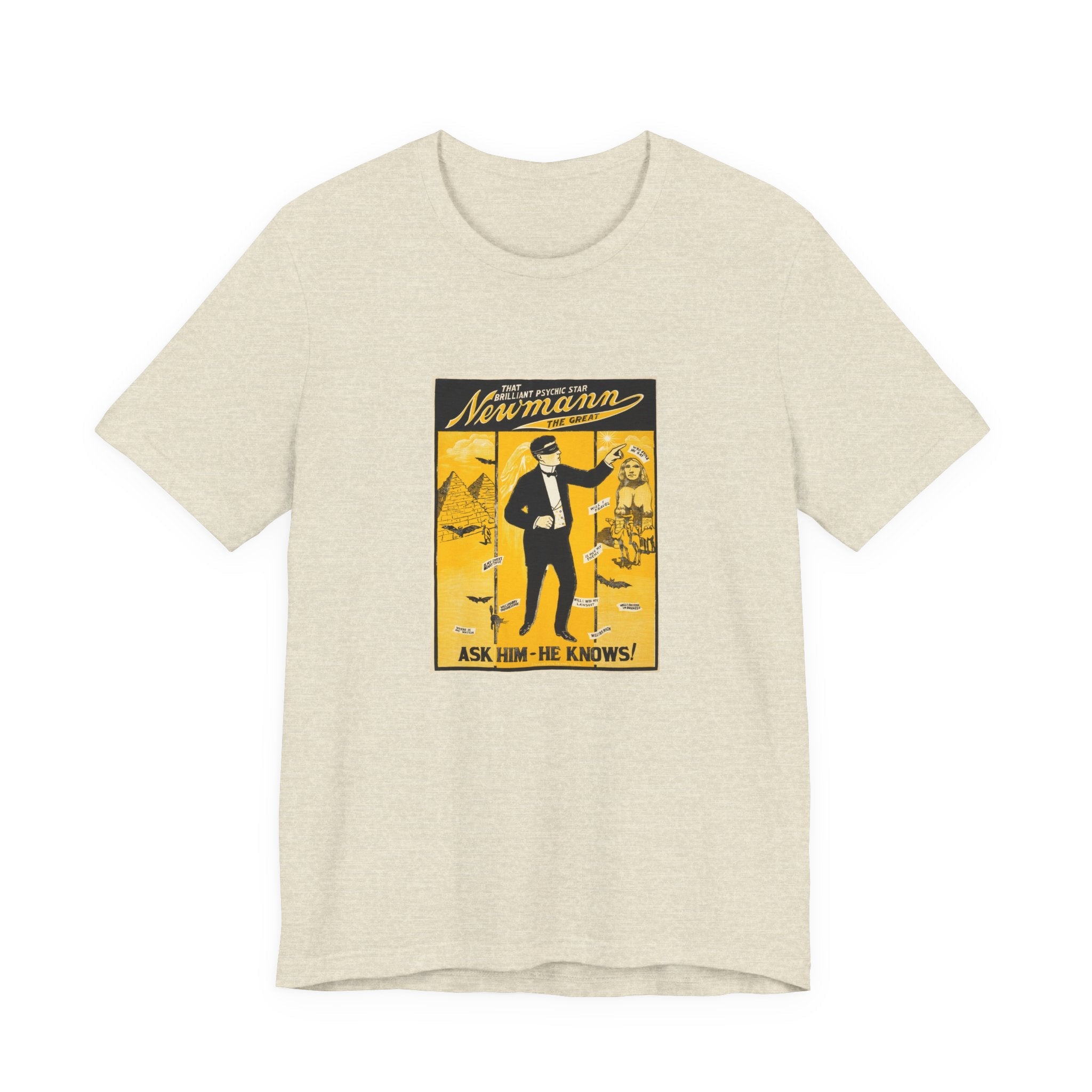 POP Culture Classics Newmann The Great Unisex Jersey Short Sleeve T-Shirt - POPvault