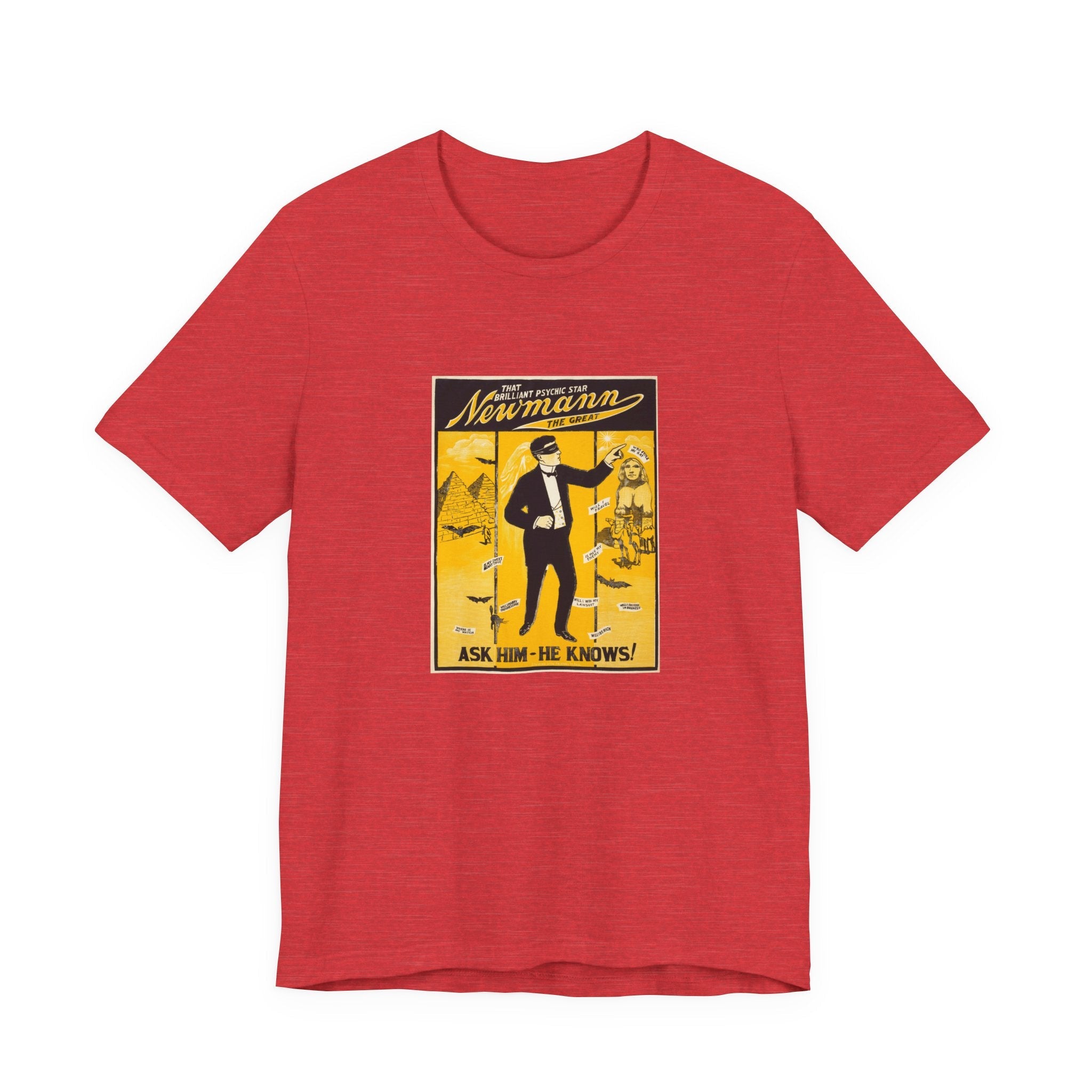 POP Culture Classics Newmann The Great Unisex Jersey Short Sleeve T-Shirt - POPvault
