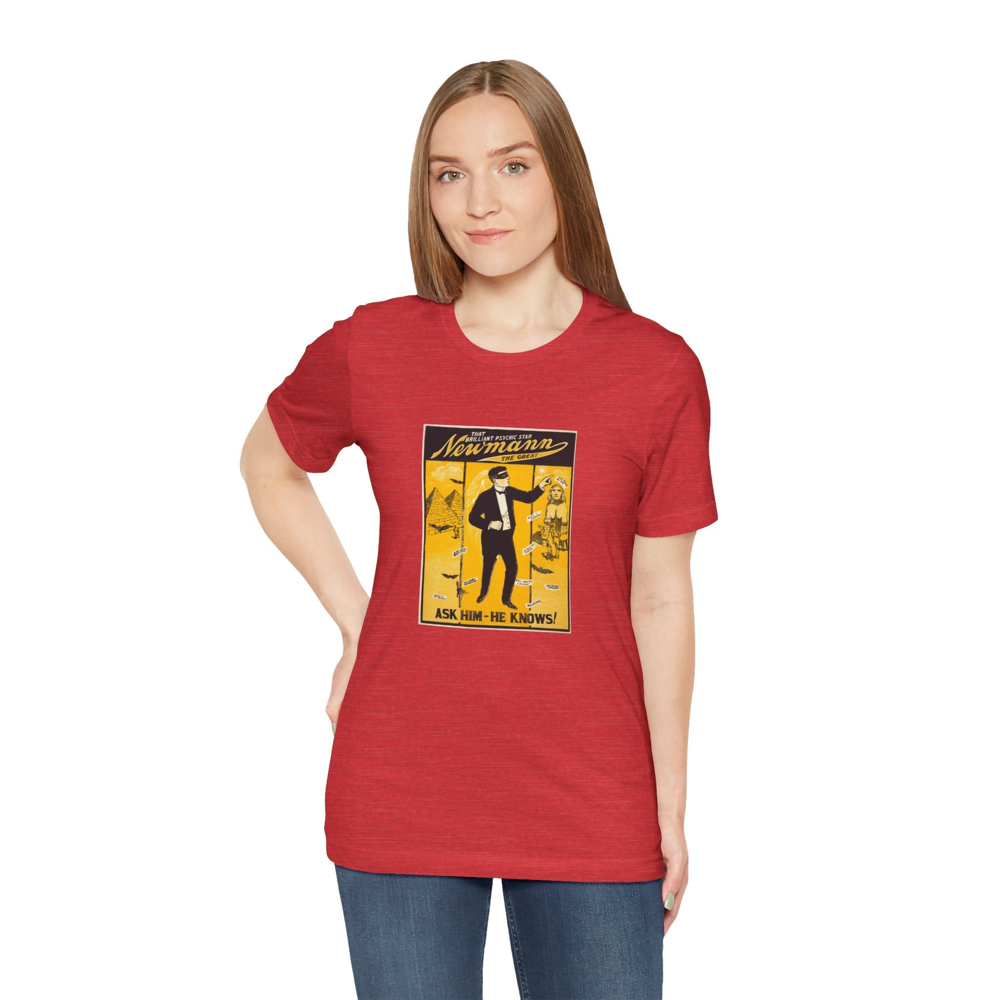 POP Culture Classics Newmann The Great Unisex Jersey Short Sleeve T-Shirt - POPvault