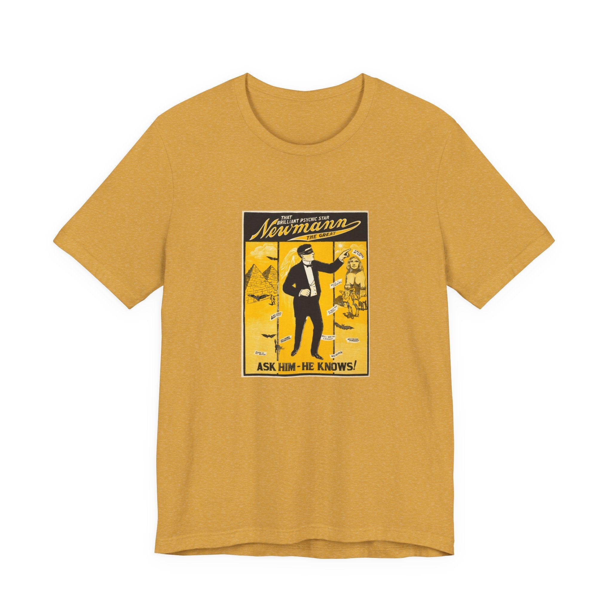 POP Culture Classics Newmann The Great Unisex Jersey Short Sleeve T-Shirt - POPvault