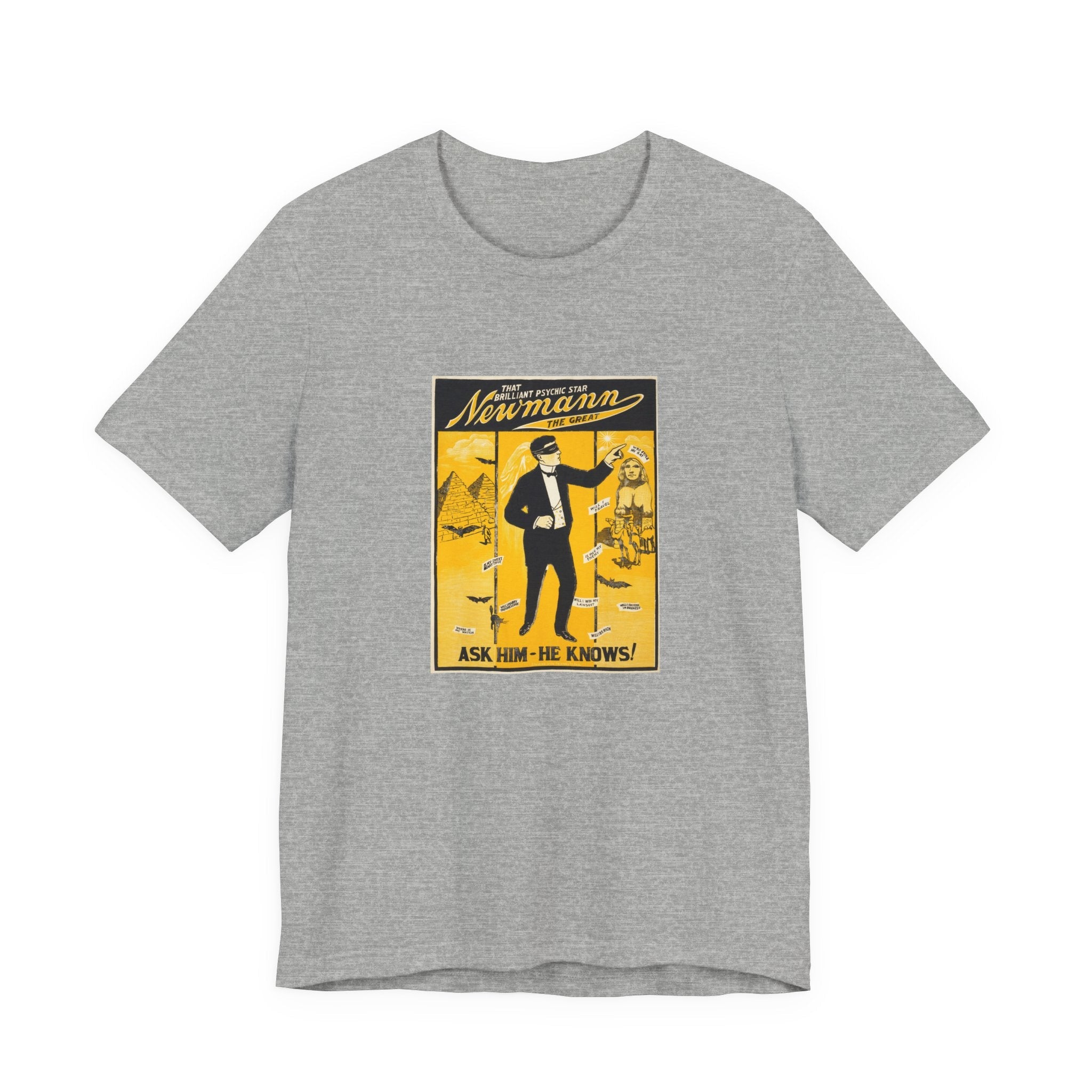 POP Culture Classics Newmann The Great Unisex Jersey Short Sleeve T-Shirt - POPvault