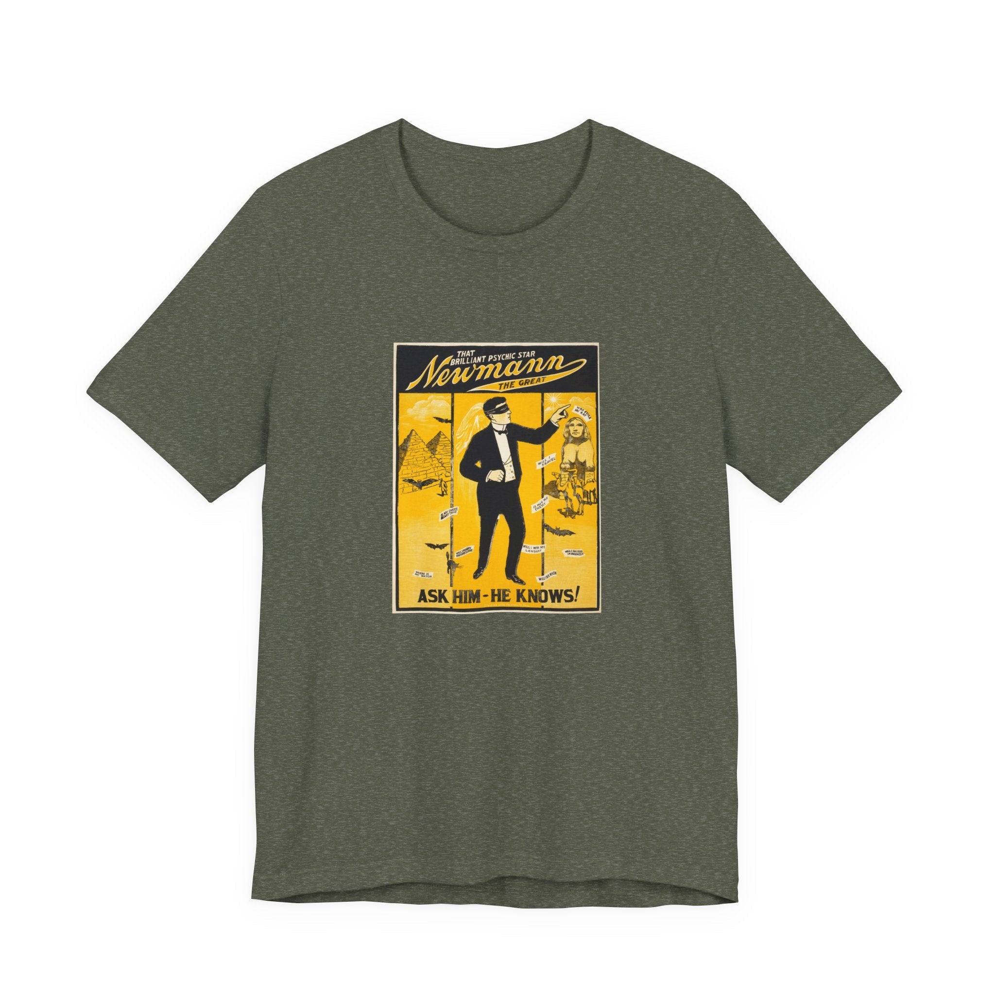 POP Culture Classics Newmann The Great Unisex Jersey Short Sleeve T-Shirt - POPvault