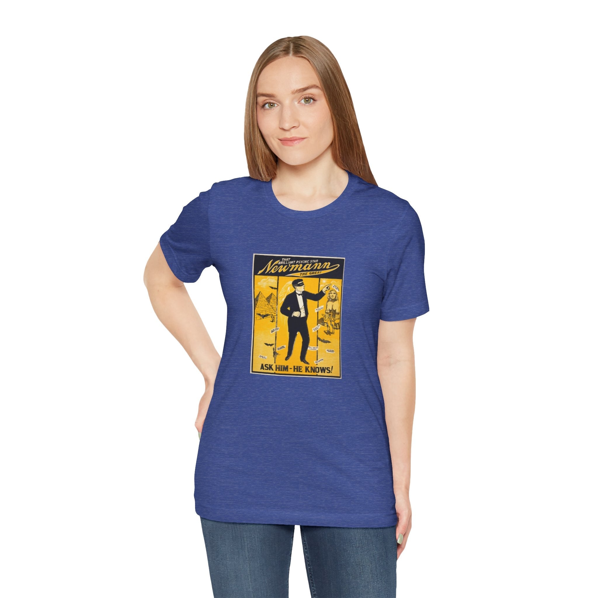 POP Culture Classics Newmann The Great Unisex Jersey Short Sleeve T-Shirt - POPvault