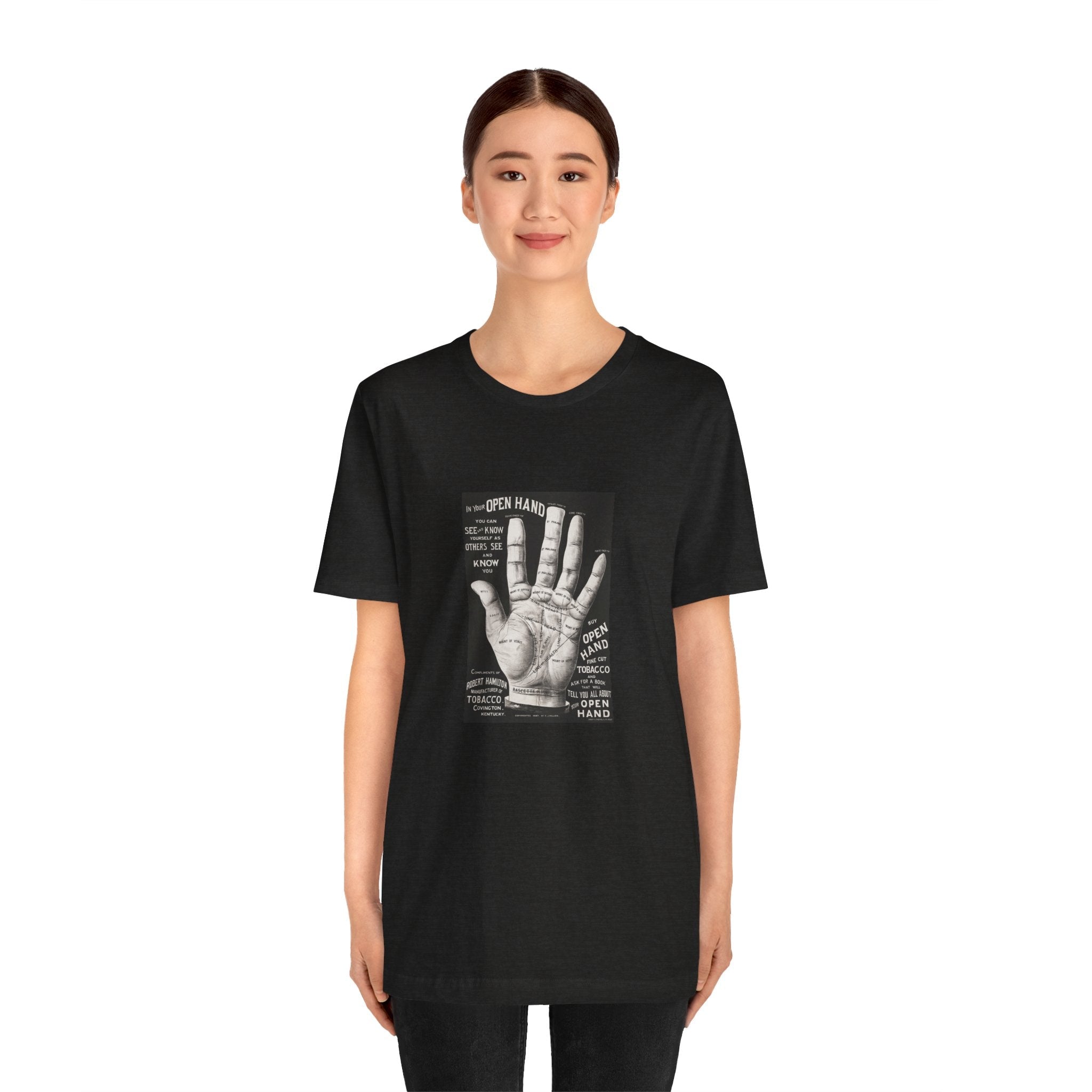 POP Culture Classics Open Hand Unisex Jersey Short Sleeve T-Shirt - POPvault