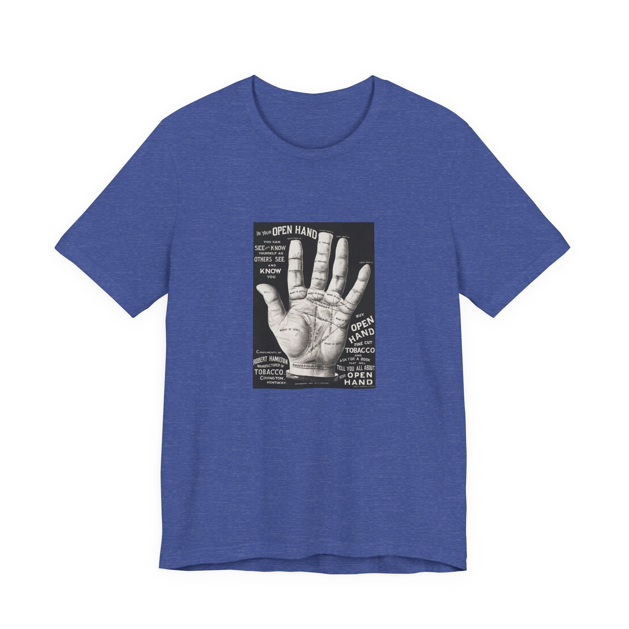 POP Culture Classics Open Hand Unisex Jersey Short Sleeve T-Shirt - POPvault