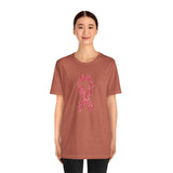 POP Culture Classics Pink Ribbons Unisex Jersey Short Sleeve T-Shirt - POPvault