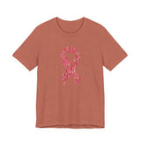 POP Culture Classics Pink Ribbons Unisex Jersey Short Sleeve T-Shirt - POPvault