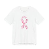 POP Culture Classics Pink Ribbons Unisex Jersey Short Sleeve T-Shirt - POPvault