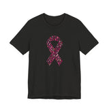 POP Culture Classics Pink Ribbons Unisex Jersey Short Sleeve T-Shirt - POPvault