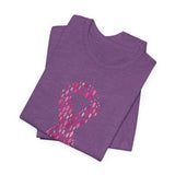 POP Culture Classics Pink Ribbons Unisex Jersey Short Sleeve T-Shirt - POPvault