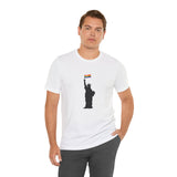 POP Culture Classics Pride Lady Liberty Unisex Jersey Short Sleeve T-Shirt - POPvault
